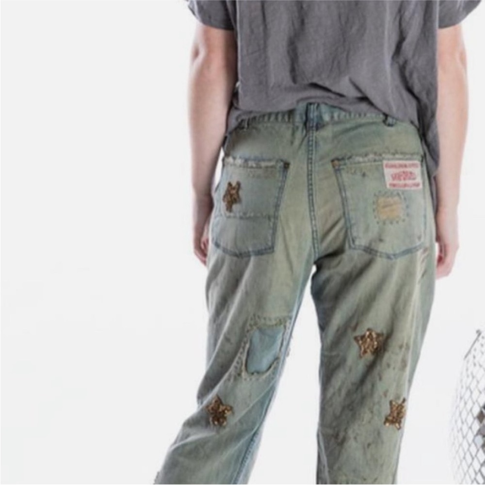 Magnolia Pearl Star Catcher Sequin Jeans - Picture 3 of 6